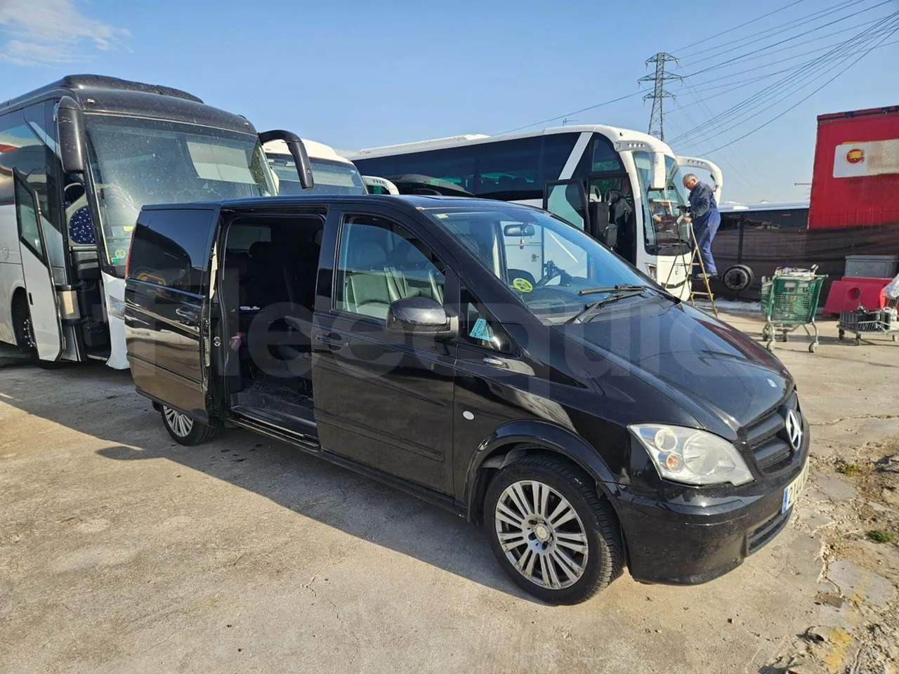 Minibus, Furgão de passageiros Mercedes-Benz Vito Tourer: foto 9