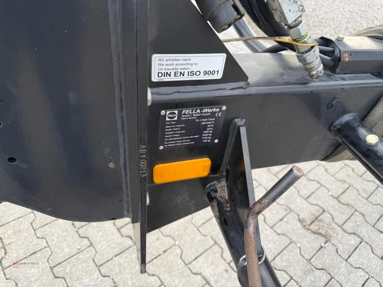 Fella TH 11008 T - Ancinho enleirador: foto 4 Fella TH 11008 T - Ancinho enleirador: foto 4