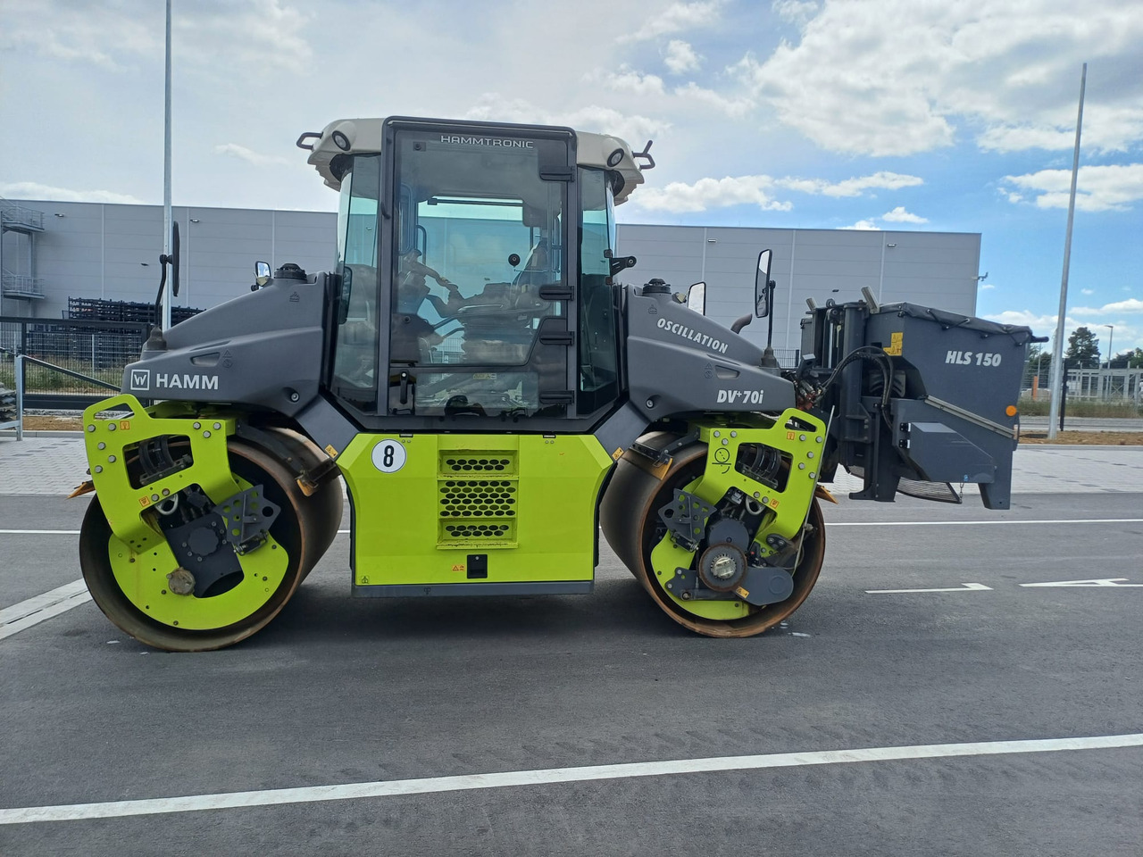 HAMM DV+ 70i VO-S - Compactador de asfalto: foto 1 HAMM DV+ 70i VO-S - Compactador de asfalto: foto 1