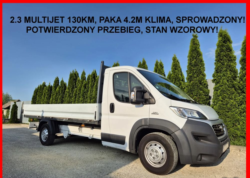 Fiat Ducato 2.3 MultiJet Wersja Maxi 16cali - Carrinha de caixa aberta: foto 1 Fiat Ducato 2.3 MultiJet Wersja Maxi 16cali - Carrinha de caixa aberta: foto 1