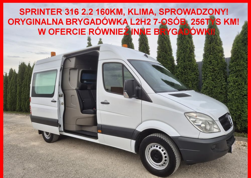 Mercedes-Benz Sprinter 316CDI 160KM Dubel kabina - Carrinha cabine dupla: foto 1 Mercedes-Benz Sprinter 316CDI 160KM Dubel kabina - Carrinha cabine dupla: foto 1
