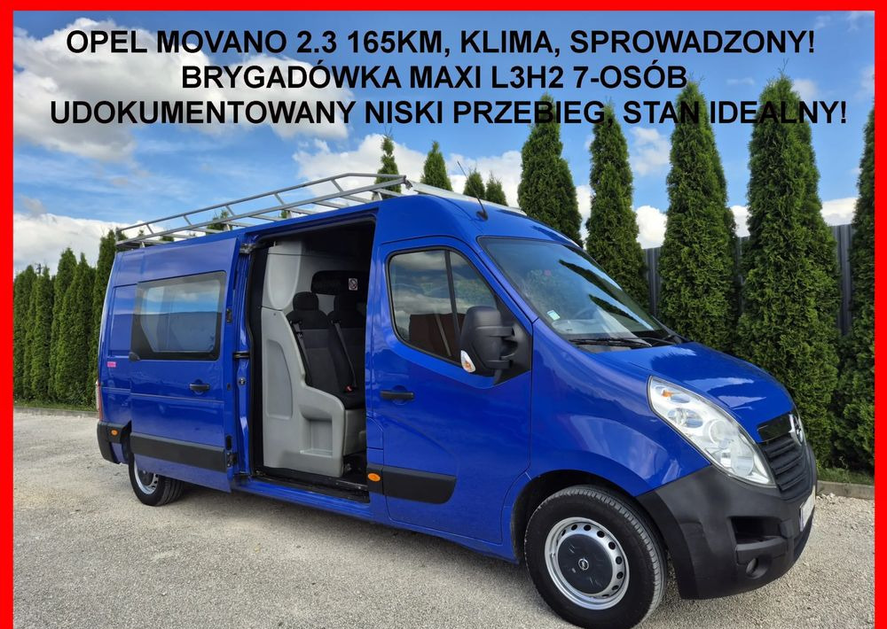 Opel Movano 2.3 165KM - Furgão: foto 1 Opel Movano 2.3 165KM - Furgão: foto 1