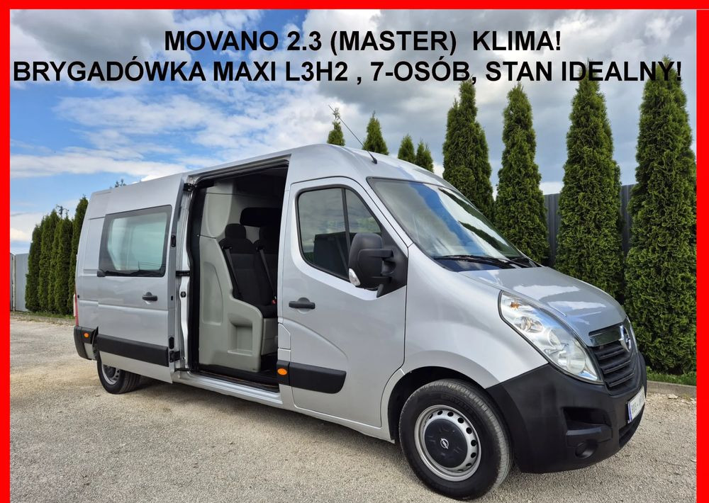 Opel Movano 2.3 - Carrinha cabine dupla: foto 1 Opel Movano 2.3 - Carrinha cabine dupla: foto 1