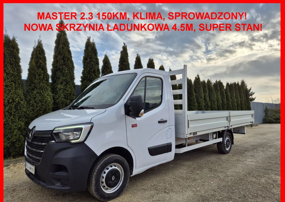 Renault Master 2.3 150KM/ Nowa Skrzynia 4.5m/ - Carrinha de caixa aberta: foto 2 Renault Master 2.3 150KM/ Nowa Skrzynia 4.5m/ - Carrinha de caixa aberta: foto 2