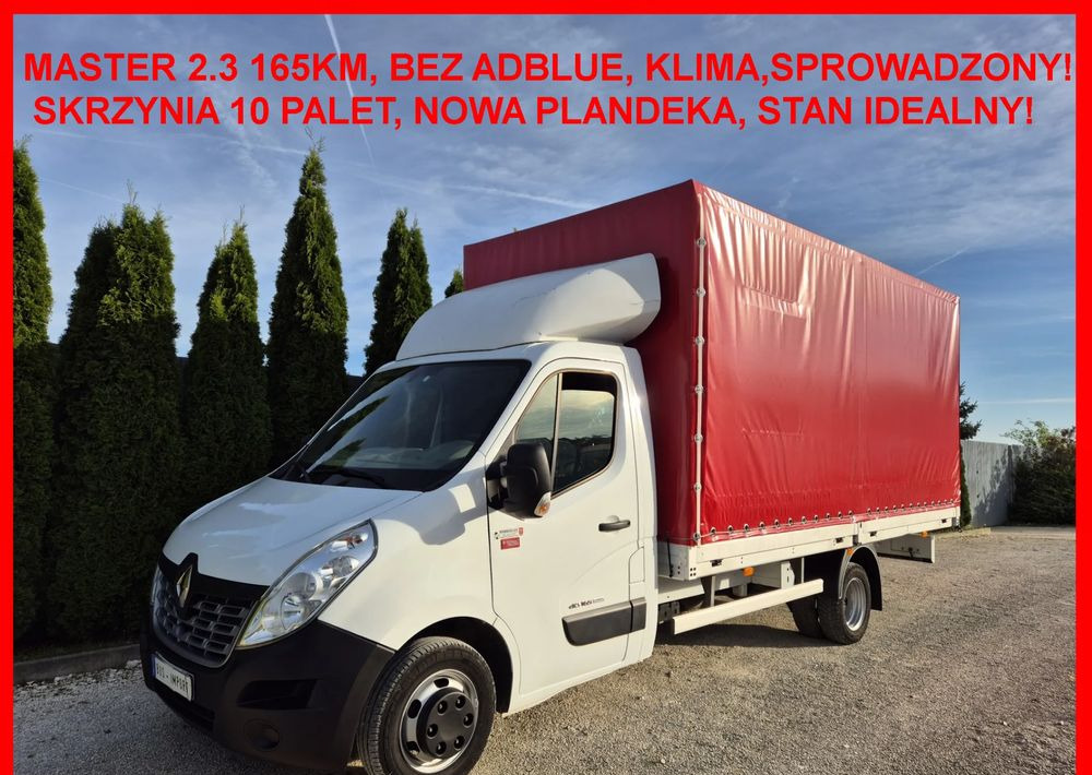 Renault Master 2.3 165KM Bez Adblue Skrzyniowy - Carrinha de lona: foto 2 Renault Master 2.3 165KM Bez Adblue Skrzyniowy - Carrinha de lona: foto 2