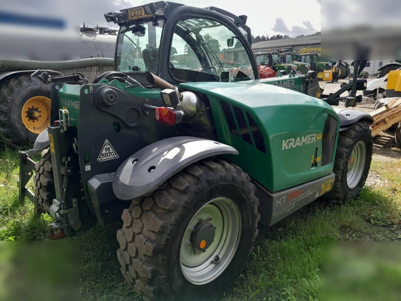 2021 KRAMER KT356 - Empilhador telescópico: foto 4 2021 KRAMER KT356 - Empilhador telescópico: foto 4