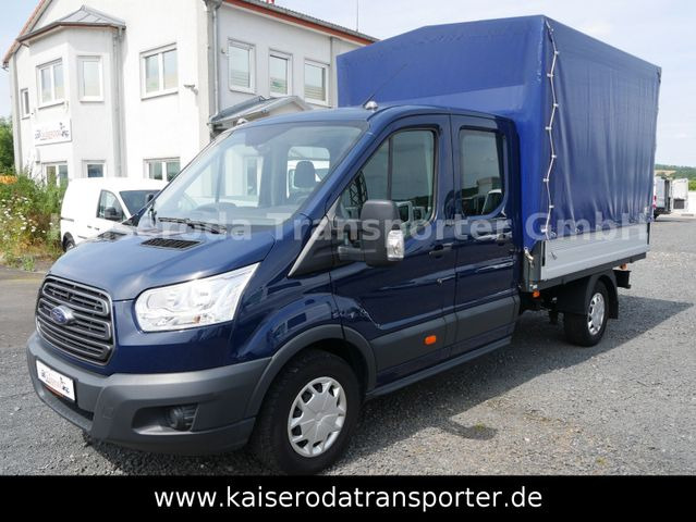 Ford Transit 350 L3 HA DoKa 7-Si. Pr.-Plane Klima AHK - Carrinha de lona: foto 1 Ford Transit 350 L3 HA DoKa 7-Si. Pr.-Plane Klima AHK - Carrinha de lona: foto 1