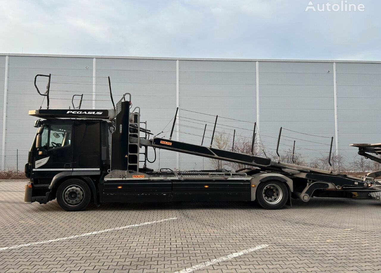 IVECO Stralis 460 + car transporter trailer - Camião transporte de veículos: foto 2 IVECO Stralis 460 + car transporter trailer - Camião transporte de veículos: foto 2