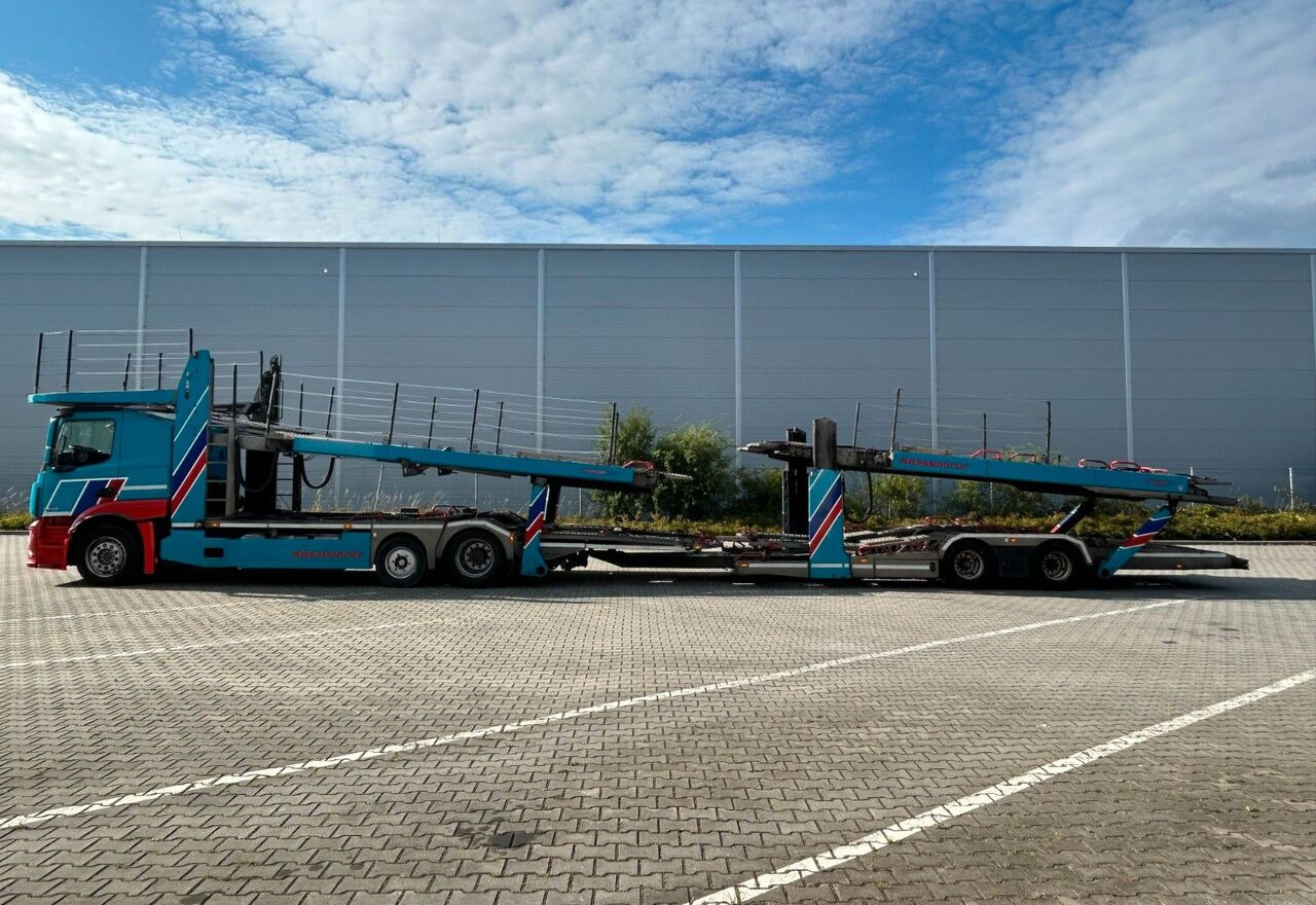 MERCEDES-BENZ Actros Metago Pro+Intago tt VDI OK! - Camião transporte de veículos: foto 2 MERCEDES-BENZ Actros Metago Pro+Intago tt VDI OK! - Camião transporte de veículos: foto 2