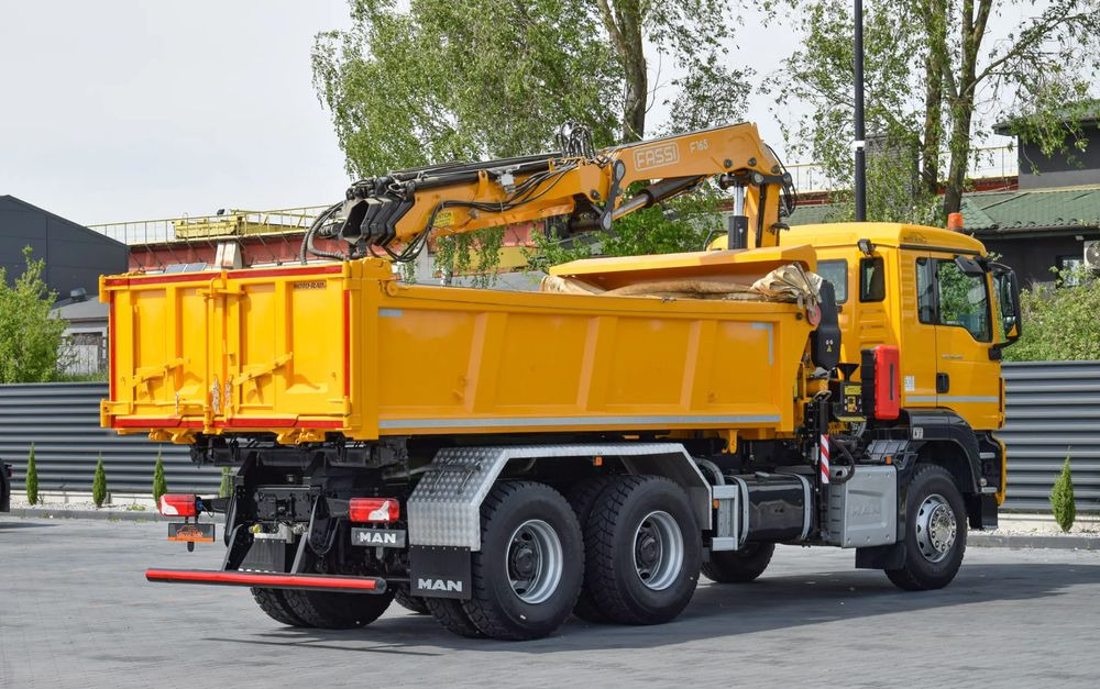 MAN TGS 26.400 / 6x4 / EURO 6 / UDT / HDS FASSI 165 / WYSUW x3 / ROTATOR / CHWYTAK / STEROWANIE RADIOWE / WZMOCNIONA RAMA / WYWROTKA / HYDROBURTA / AUTOMAT / 2017 / NOWE OPONY - 100% / NISKI PRZEBIEG - Camião basculante, Camião grua: foto 5 MAN TGS 26.400 / 6x4 / EURO 6 / UDT / HDS FASSI 165 / WYSUW x3 / ROTATOR / CHWYTAK / STEROWANIE RADIOWE / WZMOCNIONA RAMA / WYWROTKA / HYDROBURTA / AUTOMAT / 2017 / NOWE OPONY - 100% / NISKI PRZEBIEG - Camião basculante, Camião grua: foto 5