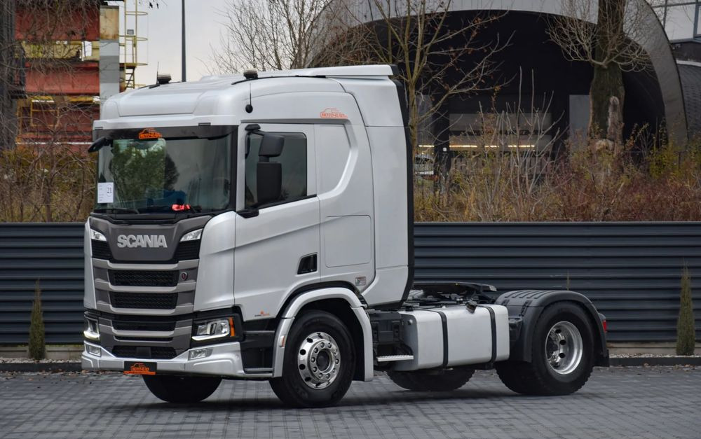 Scania R450 / HYDRAULIKA / RETARDER / ACC / KLIMA / FULL LEDY / ALUFELGI / SERWISOWANA / SPROWADZONA - Tractor: foto 1 Scania R450 / HYDRAULIKA / RETARDER / ACC / KLIMA / FULL LEDY / ALUFELGI / SERWISOWANA / SPROWADZONA - Tractor: foto 1