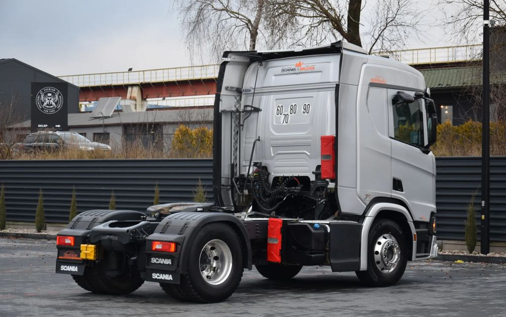 Scania R450 / HYDRAULIKA / RETARDER / ACC / KLIMA / FULL LEDY / ALUFELGI / SERWISOWANA / SPROWADZONA - Tractor: foto 5 Scania R450 / HYDRAULIKA / RETARDER / ACC / KLIMA / FULL LEDY / ALUFELGI / SERWISOWANA / SPROWADZONA - Tractor: foto 5