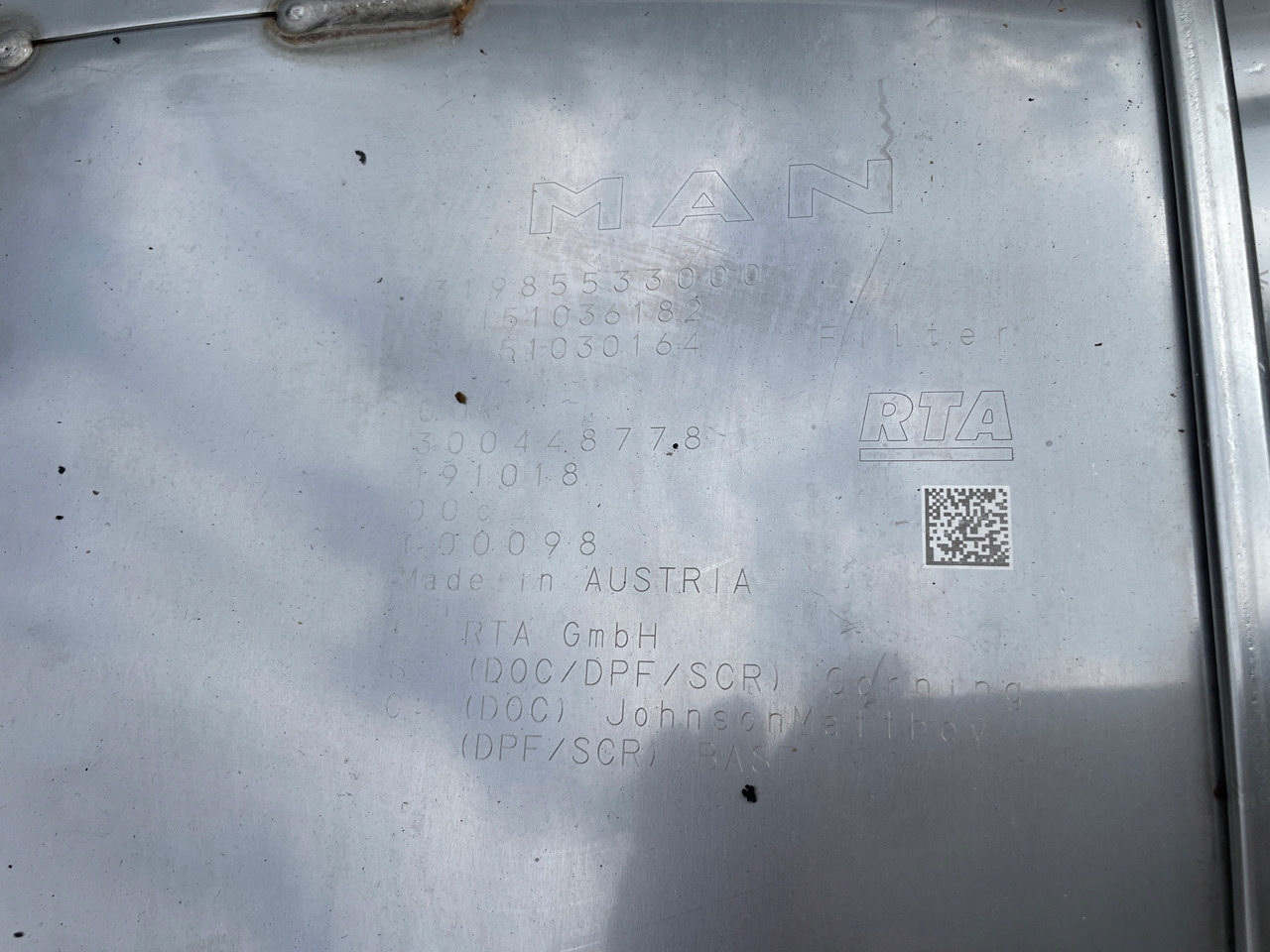 KATALIZATOR MAN TGX TGS EURO 6 DPF TŁUMIK WYDECH 81151036182 - Conversor catalítico para Camião: foto 5 KATALIZATOR MAN TGX TGS EURO 6 DPF TŁUMIK WYDECH 81151036182 - Conversor catalítico para Camião: foto 5