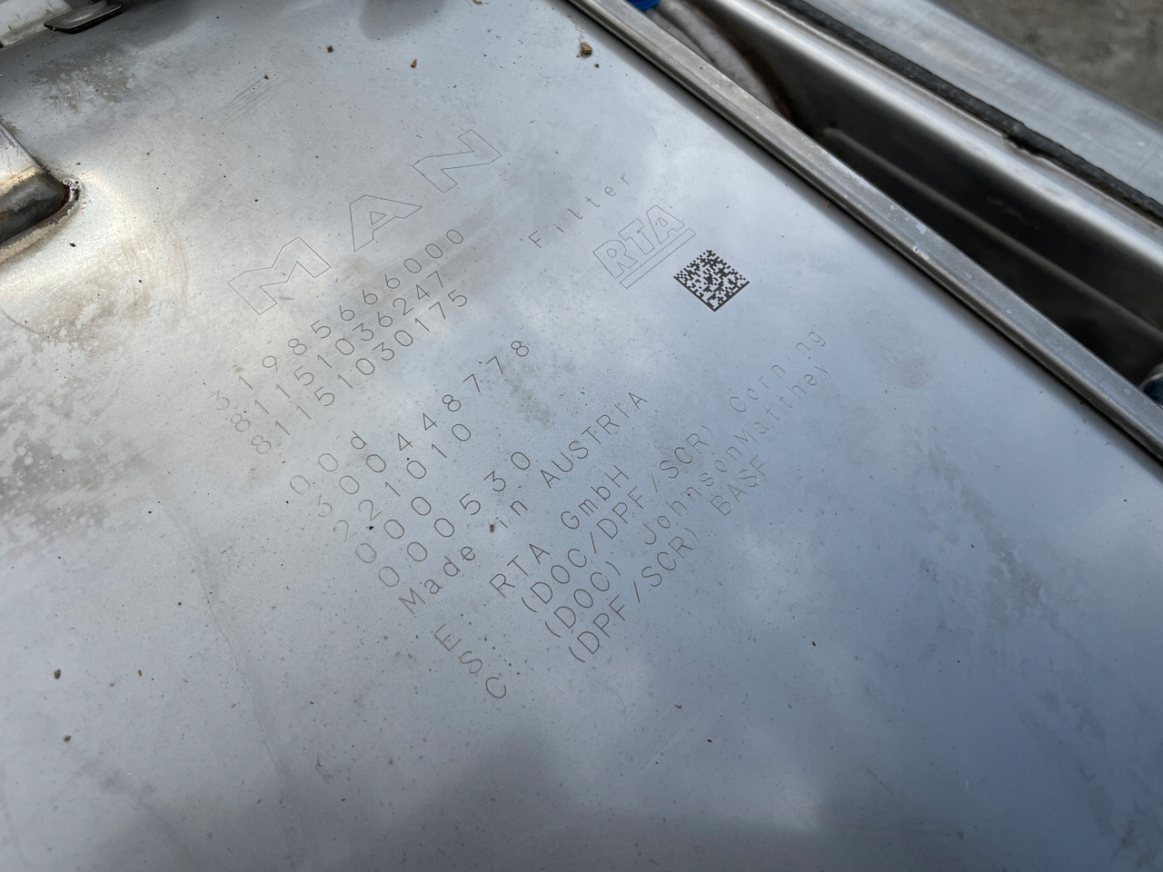 KATALIZATOR MAN TGX TGS EURO 6 DPF TŁUMIK WYDECH 81151036247 - Conversor catalítico: foto 5 KATALIZATOR MAN TGX TGS EURO 6 DPF TŁUMIK WYDECH 81151036247 - Conversor catalítico: foto 5