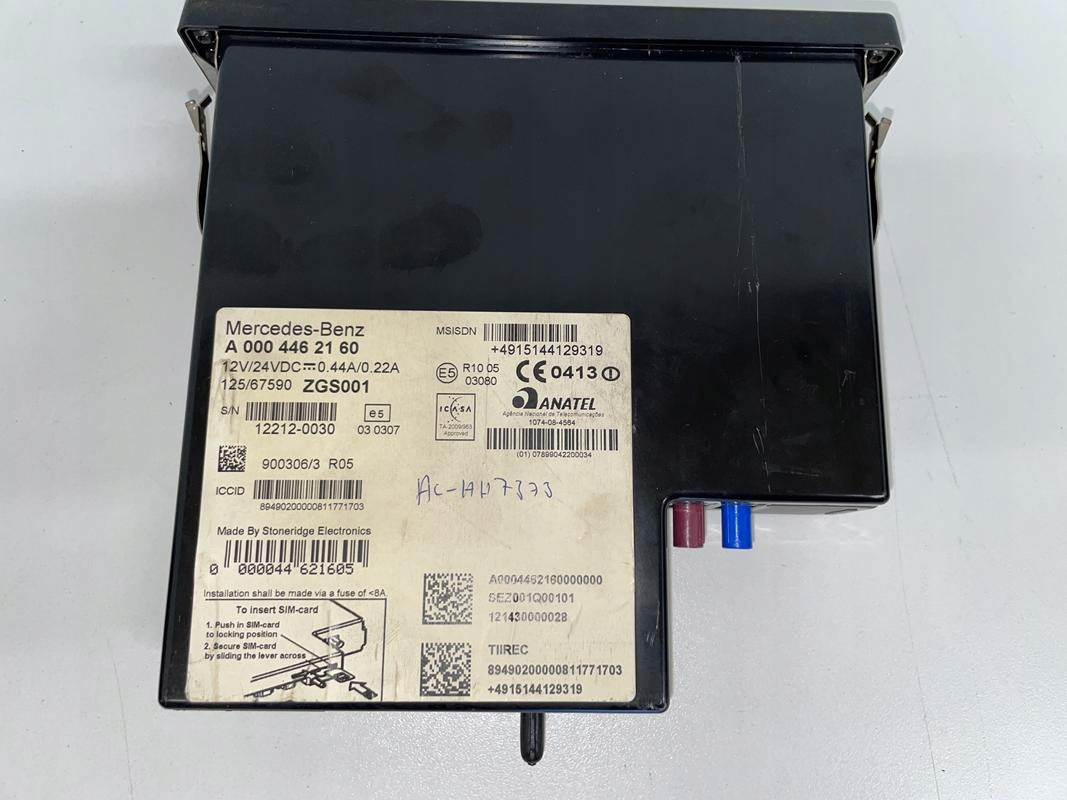 MERCEDES ACTROS FLEETBOARD TiiREC FLEET BOARD - Sistema de navegação para Camião: foto 4 MERCEDES ACTROS FLEETBOARD TiiREC FLEET BOARD - Sistema de navegação para Camião: foto 4