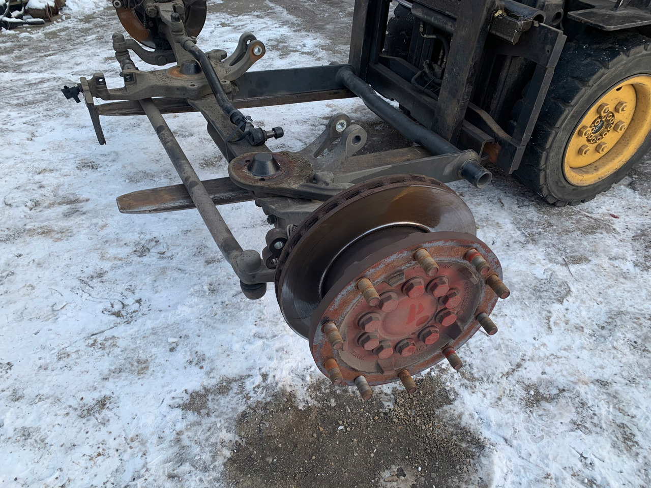 OŚ PRZEDNIA MERCEDES ACTROS MP4 ANTOS F-8.0/C22.5 - Eixo dianteiro para Camião: foto 3 OŚ PRZEDNIA MERCEDES ACTROS MP4 ANTOS F-8.0/C22.5 - Eixo dianteiro para Camião: foto 3