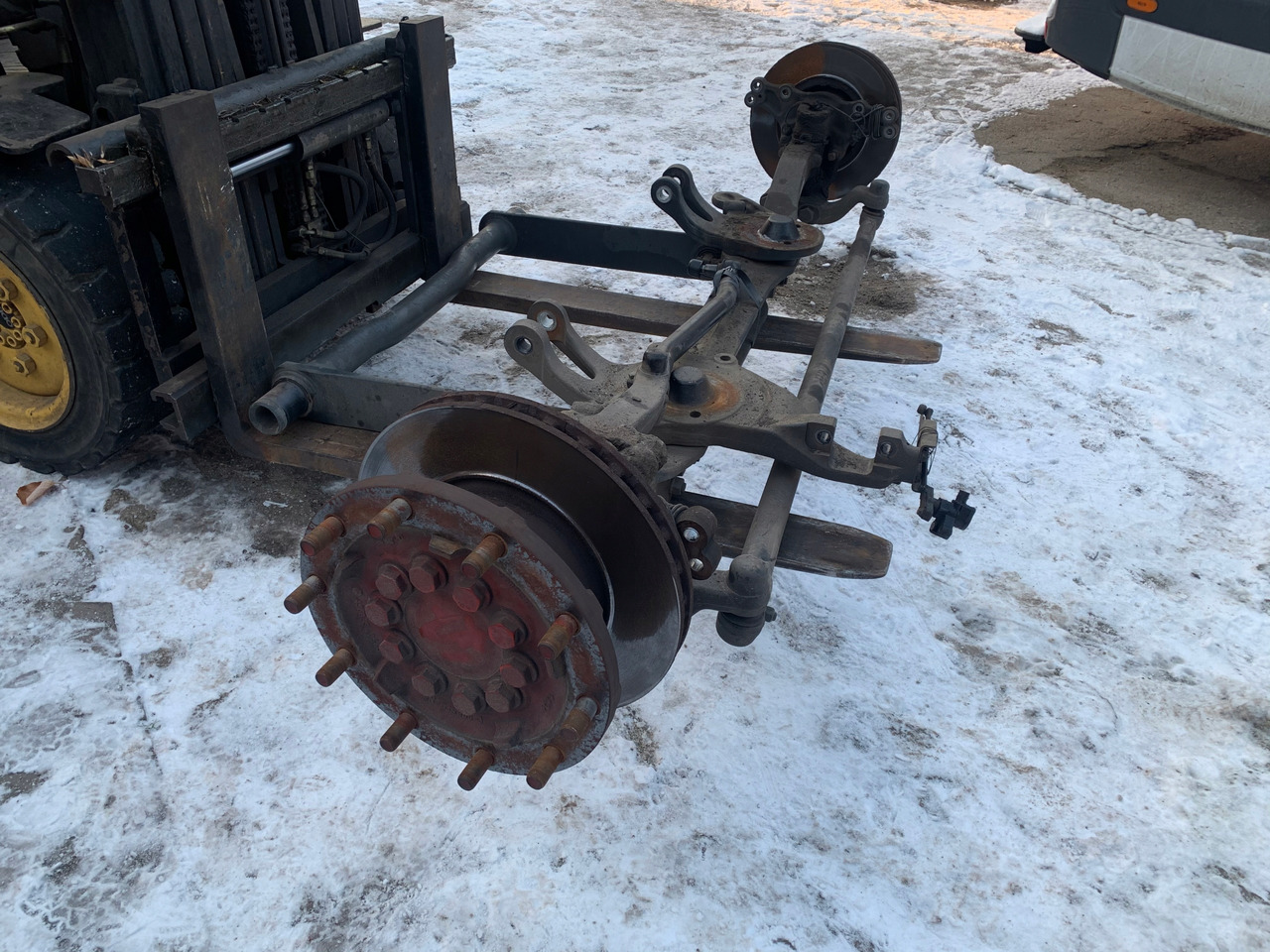 OŚ PRZEDNIA MERCEDES ACTROS MP4 ANTOS F-8.0/C22.5 - Eixo dianteiro para Camião: foto 4 OŚ PRZEDNIA MERCEDES ACTROS MP4 ANTOS F-8.0/C22.5 - Eixo dianteiro para Camião: foto 4