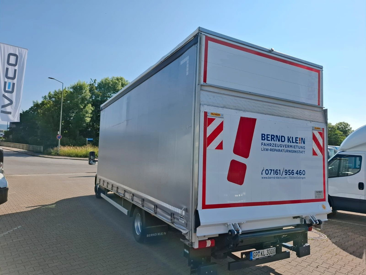 Iveco 72-210P/A8,Luft,HiMatic,LBW,Schiebepl., - Carrinha de lona: foto 2 Iveco 72-210P/A8,Luft,HiMatic,LBW,Schiebepl., - Carrinha de lona: foto 2