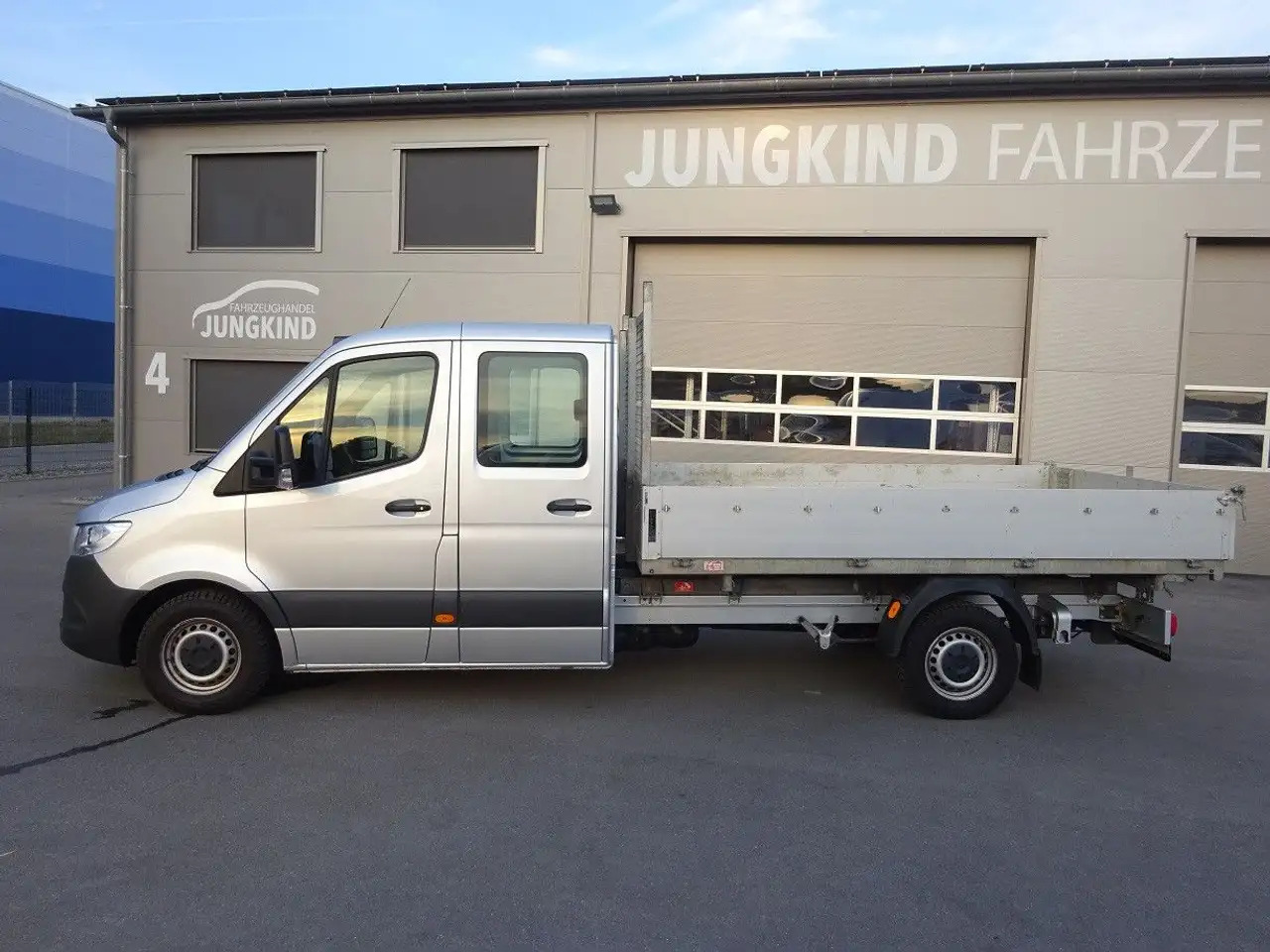 Mercedes-Benz Sprinter 319 CDI DoKa Maxi Kipper AHK 2,8t - Carrinha basculante, Carrinha cabine dupla: foto 1 Mercedes-Benz Sprinter 319 CDI DoKa Maxi Kipper AHK 2,8t - Carrinha basculante, Carrinha cabine dupla: foto 1