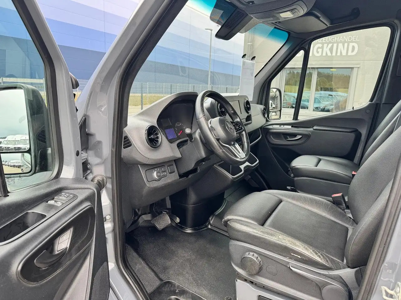 Furgão, Carrinha cabine dupla Mercedes-Benz Sprinter 319 CDI Mixto Lang Hoch Klima AHK: foto 9