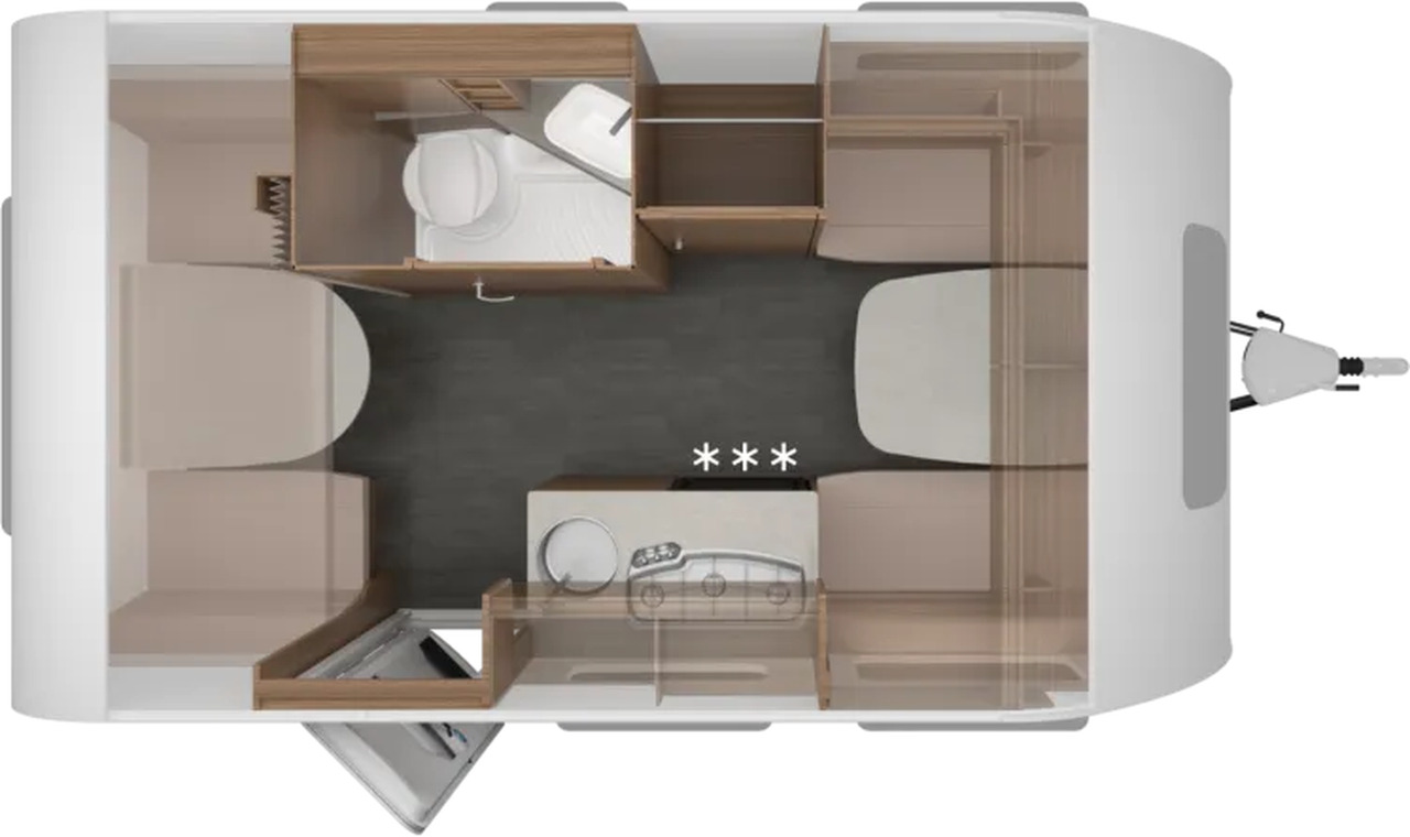 Wohnwagen Knaus Sport 400 LK - Caravana: foto 2 Wohnwagen Knaus Sport 400 LK - Caravana: foto 2