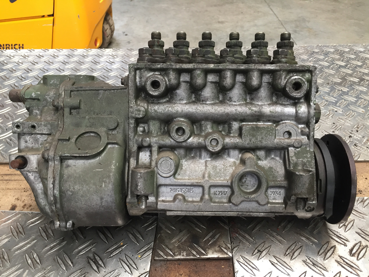 Bomba de combustivel para Camião Gebrauchte Einspritzpumpe MB 814, Typ : OM 366, Artikel - Nr. : 81.99999 - 9999: foto 6