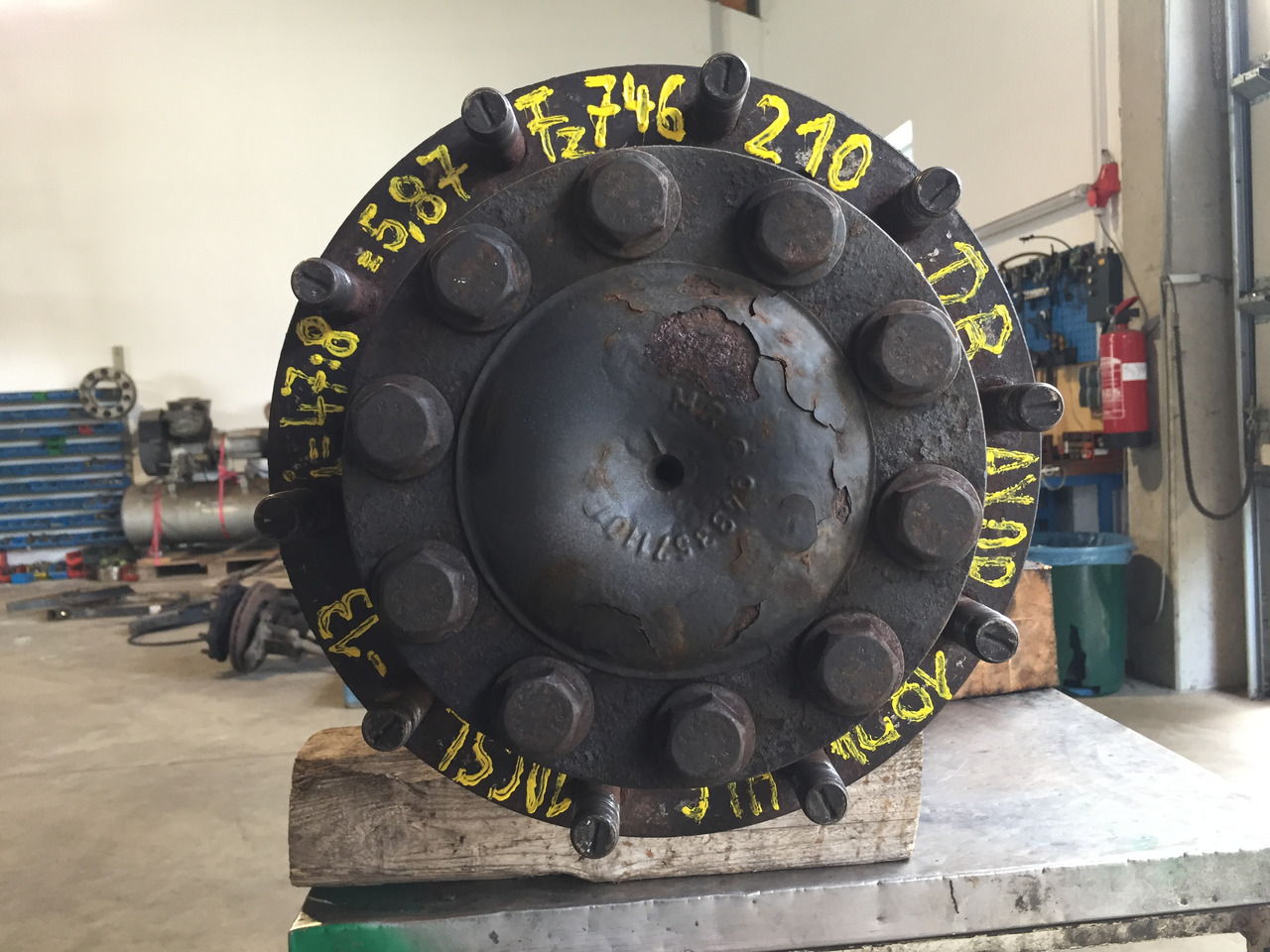 Eixo traseiro para Camião Gebrauchte Hinterradachse DB Axor 1824, Typ : HL6 / 1DCSL - 13, Artikel - Nr. : 99.99999 - 9999: foto 7 Eixo traseiro para Camião Gebrauchte Hinterradachse DB Axor 1824, Typ : HL6 / 1DCSL - 13, Artikel - Nr. : 99.99999 - 9999: foto 7