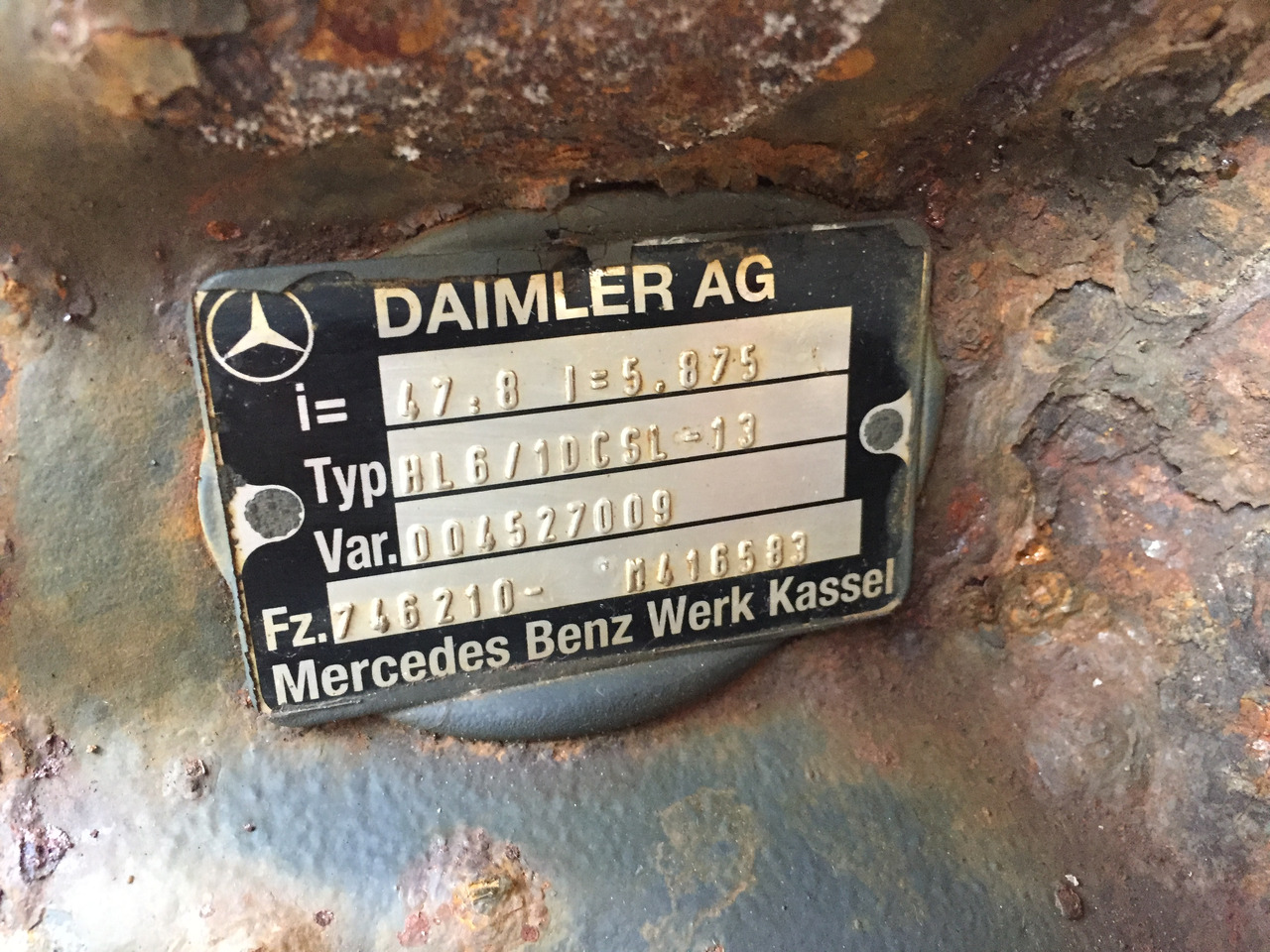 Eixo traseiro para Camião Gebrauchte Hinterradachse DB Axor 1824, Typ : HL6 / 1DCSL - 13, Artikel - Nr. : 99.99999 - 9999: foto 9 Eixo traseiro para Camião Gebrauchte Hinterradachse DB Axor 1824, Typ : HL6 / 1DCSL - 13, Artikel - Nr. : 99.99999 - 9999: foto 9