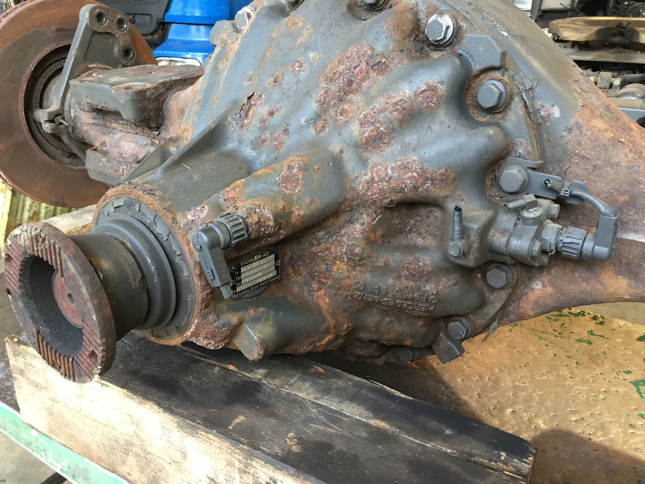 Eixo traseiro para Camião Gebrauchte Hinterradachse DB Axor 1824, Typ : HL6 / 1DCSL - 13, Artikel - Nr. : 99.99999 - 9999: foto 21 Eixo traseiro para Camião Gebrauchte Hinterradachse DB Axor 1824, Typ : HL6 / 1DCSL - 13, Artikel - Nr. : 99.99999 - 9999: foto 21