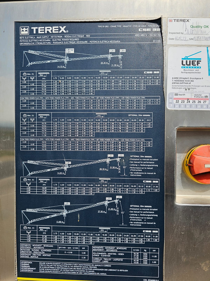 TEREX 32 - Grua automontante: foto 2 TEREX 32 - Grua automontante: foto 2