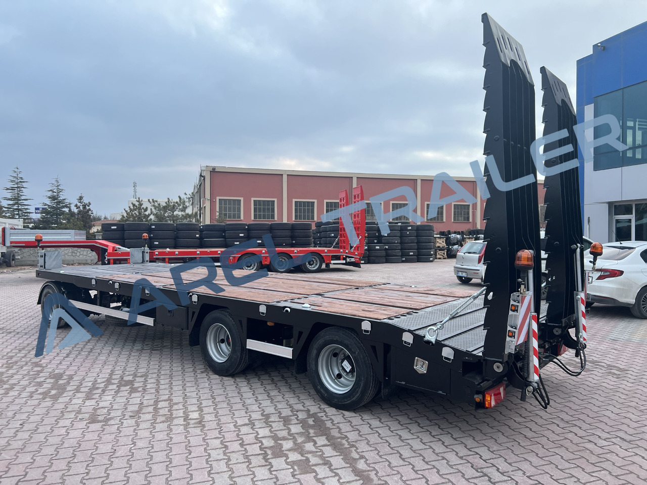 AREL TRAILER 2+1 AXLE DRAWBAR REMORQUE TRAILER - Reboque baixa: foto 4 AREL TRAILER 2+1 AXLE DRAWBAR REMORQUE TRAILER - Reboque baixa: foto 4