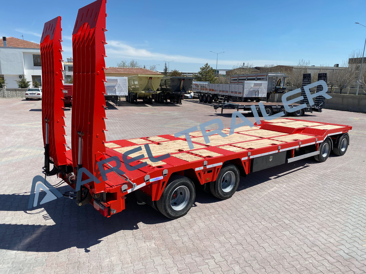 AREL TRAILER 2+2 4 AXLE DRAWBAR REMORQUE TRAILER - Reboque baixa: foto 5 AREL TRAILER 2+2 4 AXLE DRAWBAR REMORQUE TRAILER - Reboque baixa: foto 5