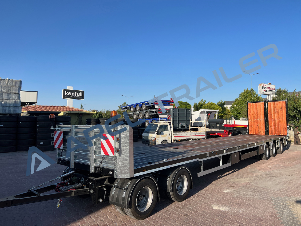 AREL TRAILER 3+2 5 AXLE DRAWBAR REMORQUE TRAILER - Reboque baixa: foto 3 AREL TRAILER 3+2 5 AXLE DRAWBAR REMORQUE TRAILER - Reboque baixa: foto 3
