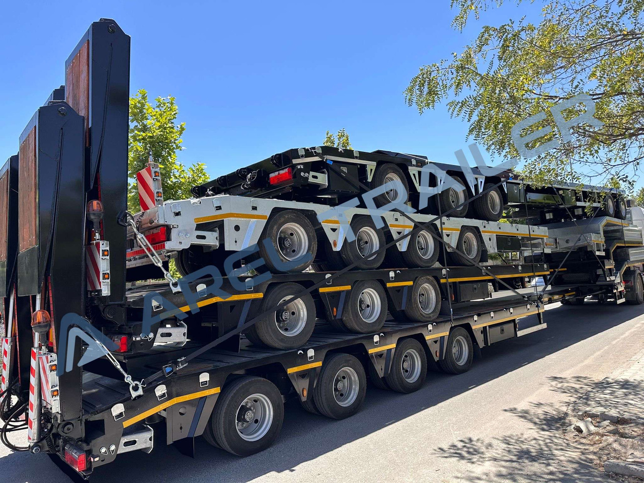 AREL TRAILER 3+2 5 AXLE DRAWBAR REMORQUE TRAILER - Reboque baixa: foto 5 AREL TRAILER 3+2 5 AXLE DRAWBAR REMORQUE TRAILER - Reboque baixa: foto 5