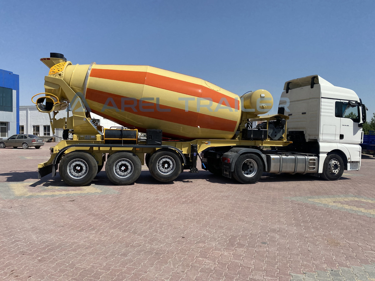 AREL TRAILER BETON MIXER TRAILER - Semi-reboque betoneira: foto 1 AREL TRAILER BETON MIXER TRAILER - Semi-reboque betoneira: foto 1