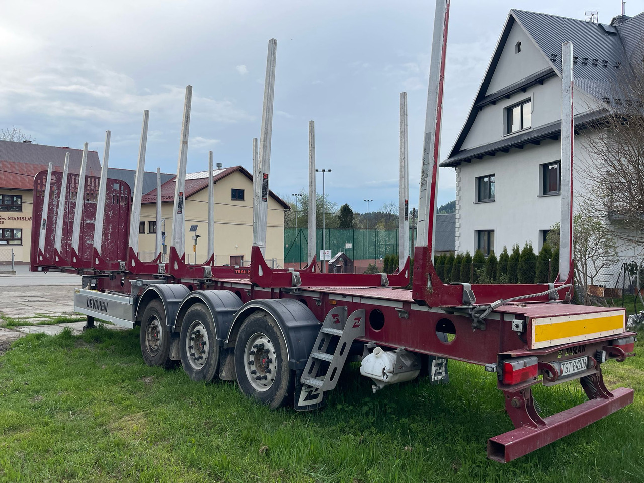 Naczepa Zasław - Semi-reboque transporte de madeira: foto 5 Naczepa Zasław - Semi-reboque transporte de madeira: foto 5