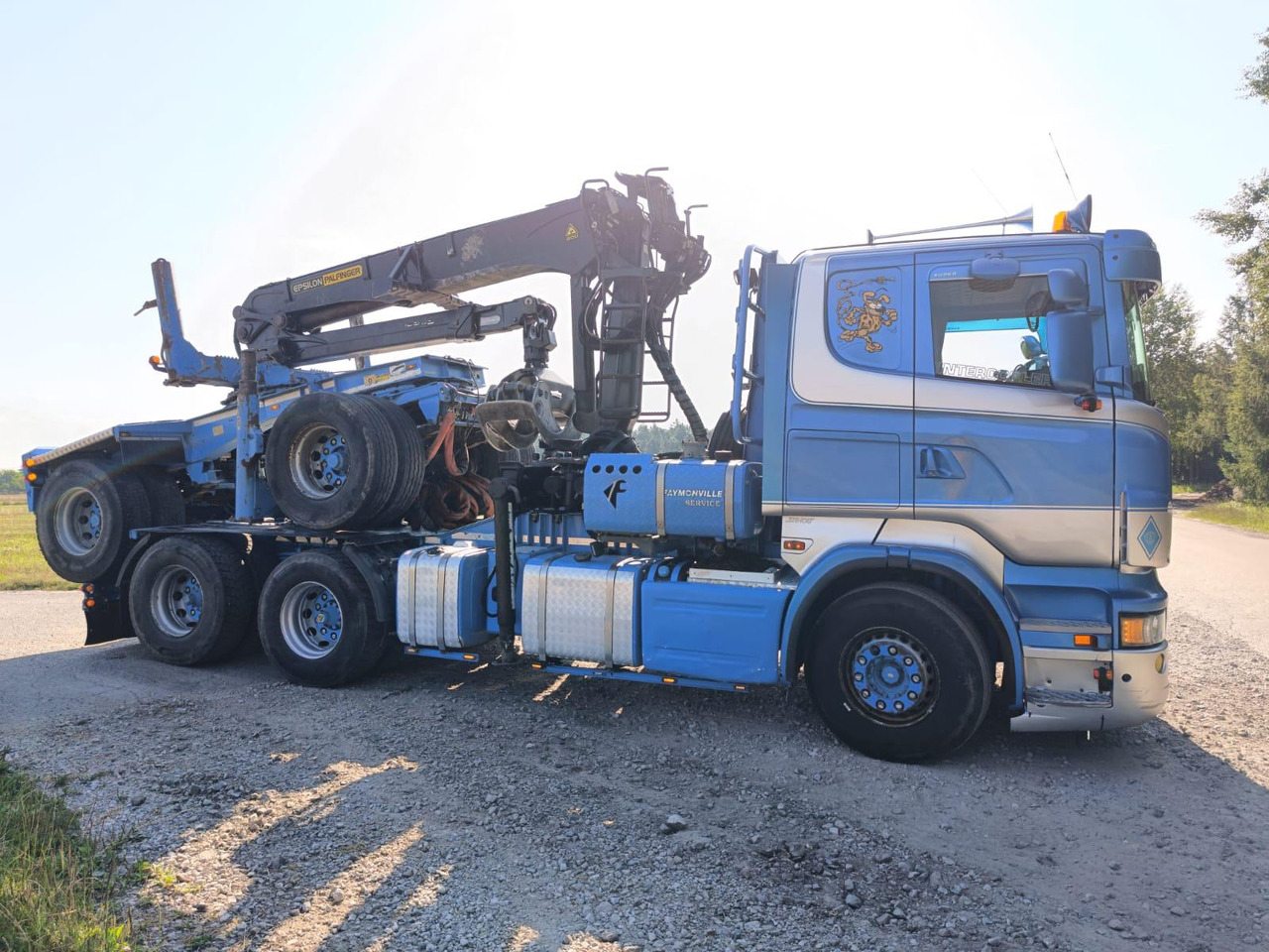 SCANIA R620 V8 - Camião de transporte de madeira, Camião grua: foto 5 SCANIA R620 V8 - Camião de transporte de madeira, Camião grua: foto 5