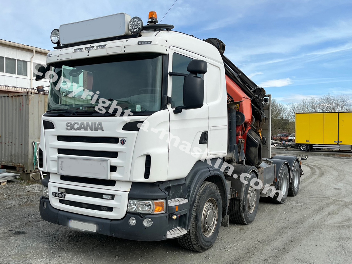 Scania with Palfinger PK 850002 R480 - Tractor: foto 1 Scania with Palfinger PK 850002 R480 - Tractor: foto 1