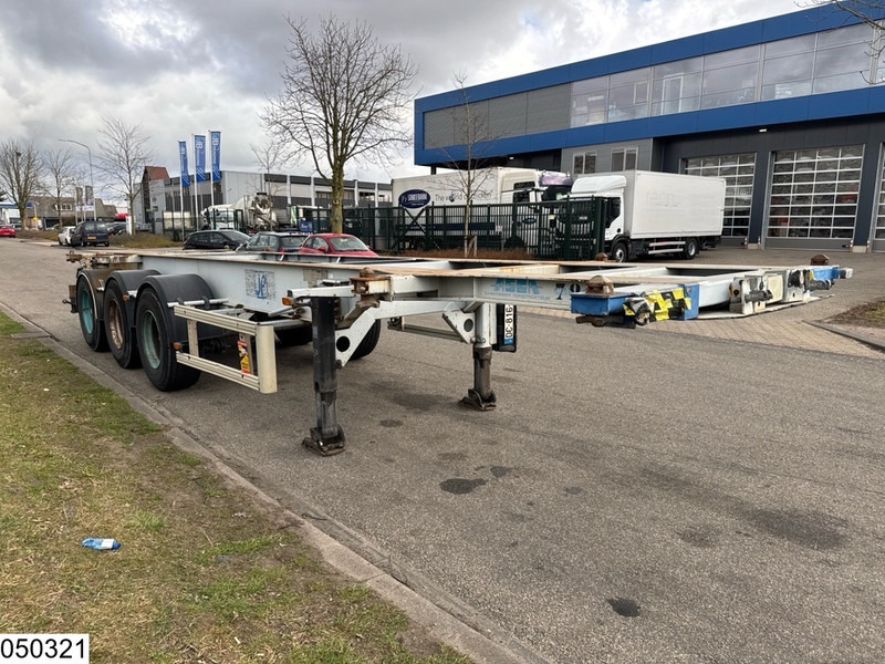Semi-reboque transportador de contêineres/ Caixa móvel ASCA Chassis 20 / 30 ft: foto 8