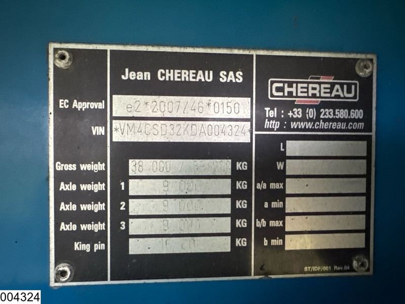 Chereau Koel vries Carrier Vector 1550 - Semi-reboque frigorífico: foto 4 Chereau Koel vries Carrier Vector 1550 - Semi-reboque frigorífico: foto 4