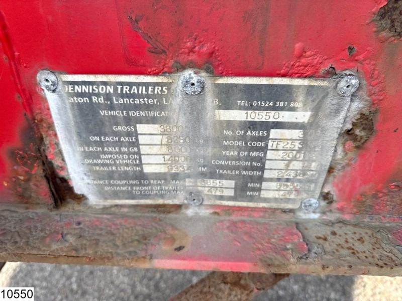 Dennison Container 20 - 30 FT - Semi-reboque transportador de contêineres/ Caixa móvel: foto 5 Dennison Container 20 - 30 FT - Semi-reboque transportador de contêineres/ Caixa móvel: foto 5