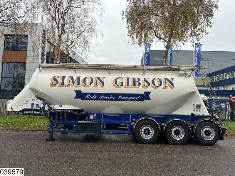 Feldbinder Silo 40.000 Liter, 3 Comp - Semi-reboque cisterna: foto 2 Feldbinder Silo 40.000 Liter, 3 Comp - Semi-reboque cisterna: foto 2