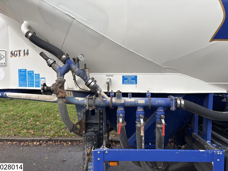 Semi-reboque cisterna Feldbinder Silo 40.000 Liter: foto 9