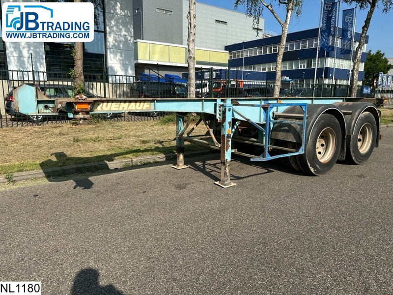 Fruehauf Chassis 20 FT - Semi-reboque transportador de contêineres/ Caixa móvel: foto 1 Fruehauf Chassis 20 FT - Semi-reboque transportador de contêineres/ Caixa móvel: foto 1