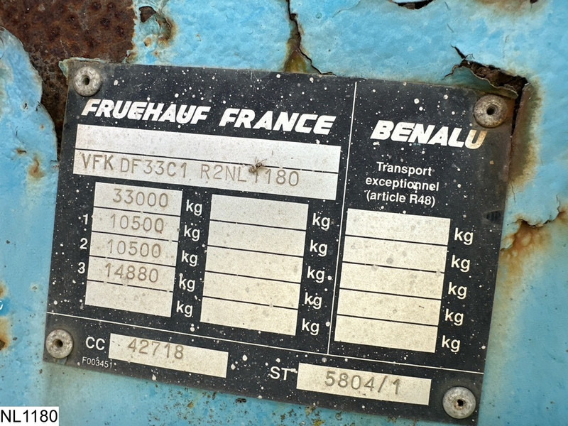 Fruehauf Chassis 20 FT - Semi-reboque transportador de contêineres/ Caixa móvel: foto 4 Fruehauf Chassis 20 FT - Semi-reboque transportador de contêineres/ Caixa móvel: foto 4