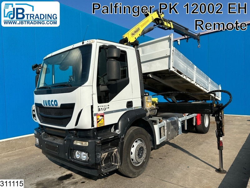 Iveco Stralis 310 EURO 6, Palfinger, Remote, Steel - Camião basculante, Camião grua: foto 1 Iveco Stralis 310 EURO 6, Palfinger, Remote, Steel - Camião basculante, Camião grua: foto 1