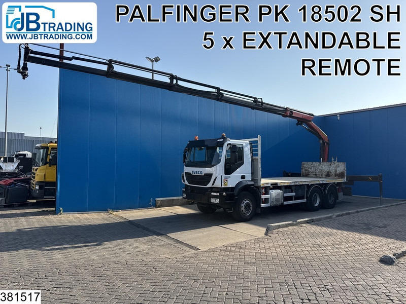 Iveco Trakker 360 - Camião de caixa aberta/ Plataforma, Camião grua: foto 1 Iveco Trakker 360 - Camião de caixa aberta/ Plataforma, Camião grua: foto 1