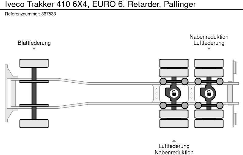 Locação financeira de Iveco Trakker 410 6X4, EURO 6, Retarder, Palfinger Iveco Trakker 410 6X4, EURO 6, Retarder, Palfinger: foto 17 Locação financeira de Iveco Trakker 410 6X4, EURO 6, Retarder, Palfinger Iveco Trakker 410 6X4, EURO 6, Retarder, Palfinger: foto 17