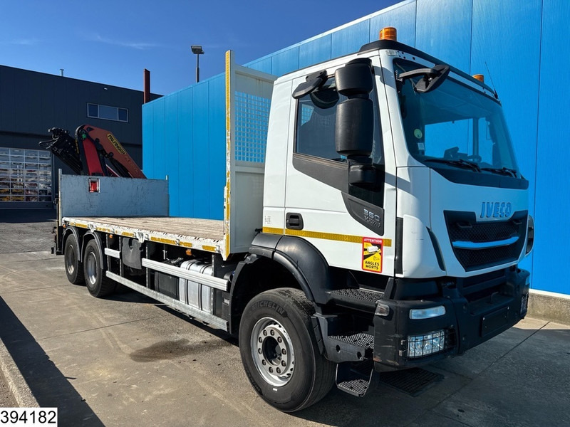 Iveco X-Way 360 6X4, EURO 6, Steel suspension, Palfinger - Camião de caixa aberta/ Plataforma, Camião grua: foto 3 Iveco X-Way 360 6X4, EURO 6, Steel suspension, Palfinger - Camião de caixa aberta/ Plataforma, Camião grua: foto 3