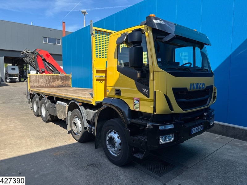 Iveco X-Way 480 8X4, EURO 6D, Retarder, Palfinger - Camião de caixa aberta/ Plataforma, Camião grua: foto 3 Iveco X-Way 480 8X4, EURO 6D, Retarder, Palfinger - Camião de caixa aberta/ Plataforma, Camião grua: foto 3